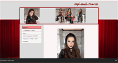 Desktop Screenshot of high-heels-princess.com